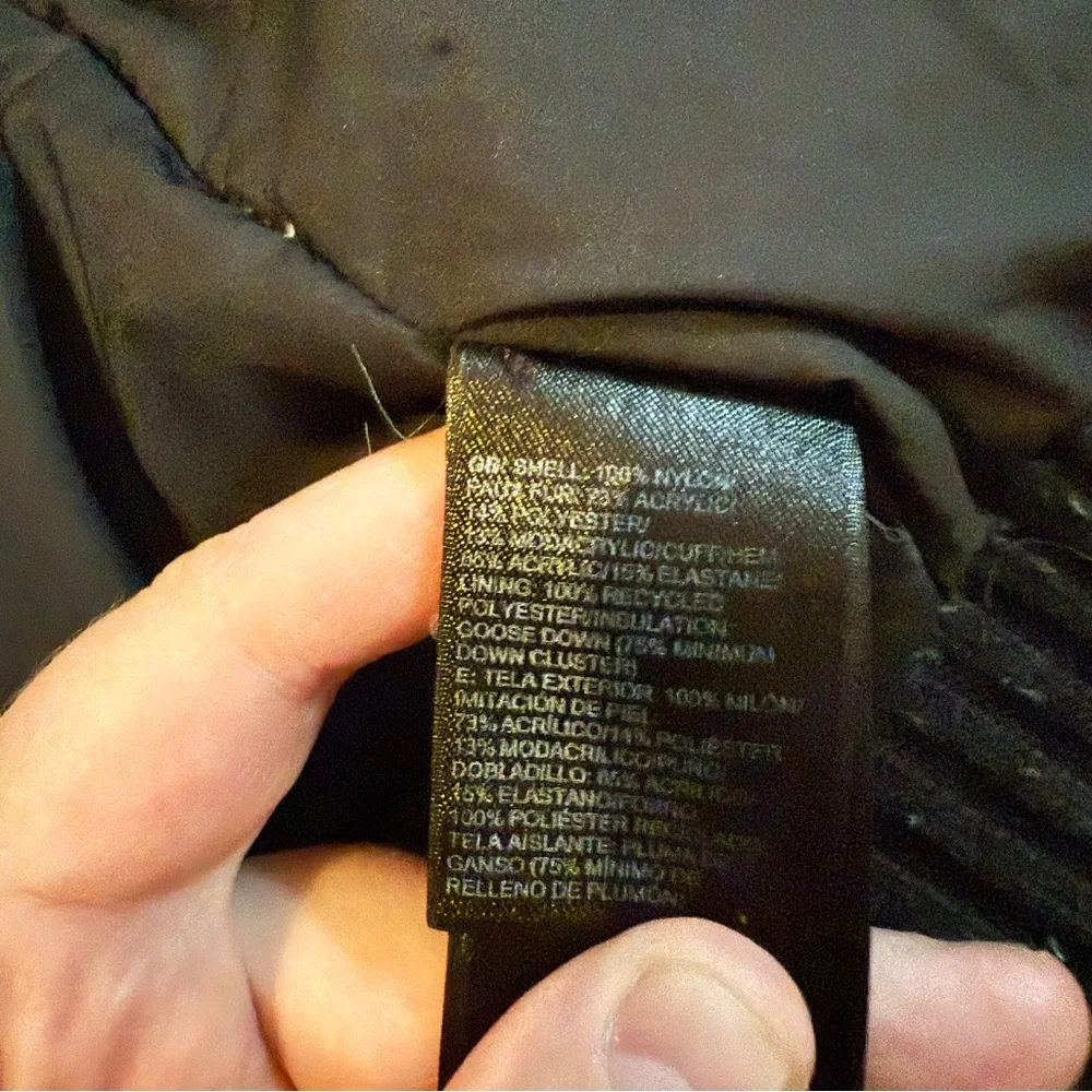 THE NORTH FACE Vintage Gotham Jacket Men’s‎ Size Medium Black HyVent Goose Down